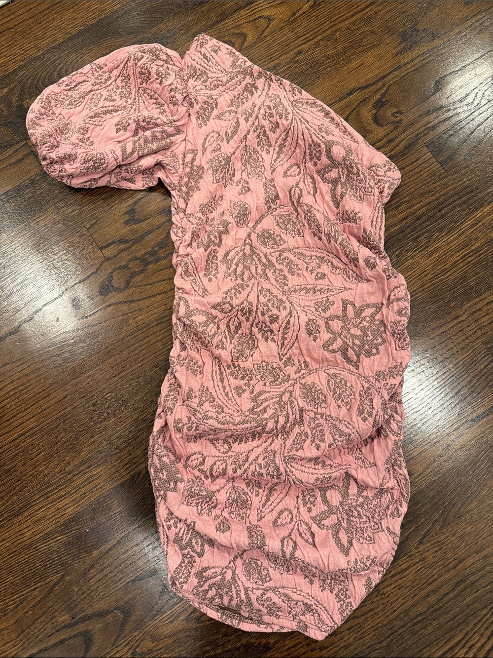 Zara Pink Ruched Dress
